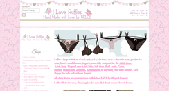 Desktop Screenshot of iloveruffles.com